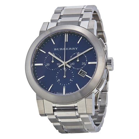 burberry mens the city stainless steel chronograph watch|Amazon.com: Burberry Chronograph Watch.